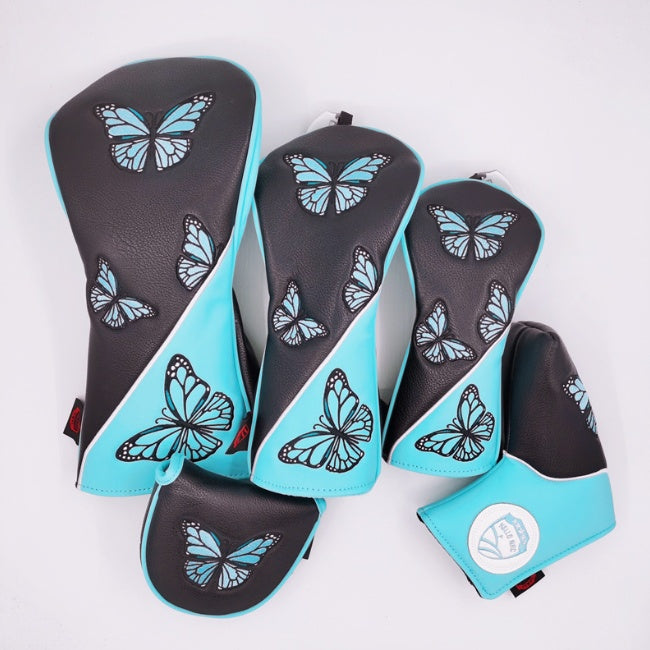 Golf Club Sleeve Butterfly Wooden Pole