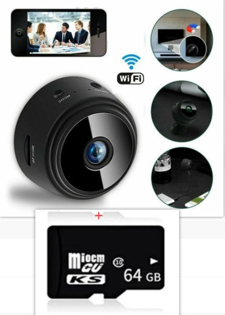A9 Magnetic Suction Security Camera HD