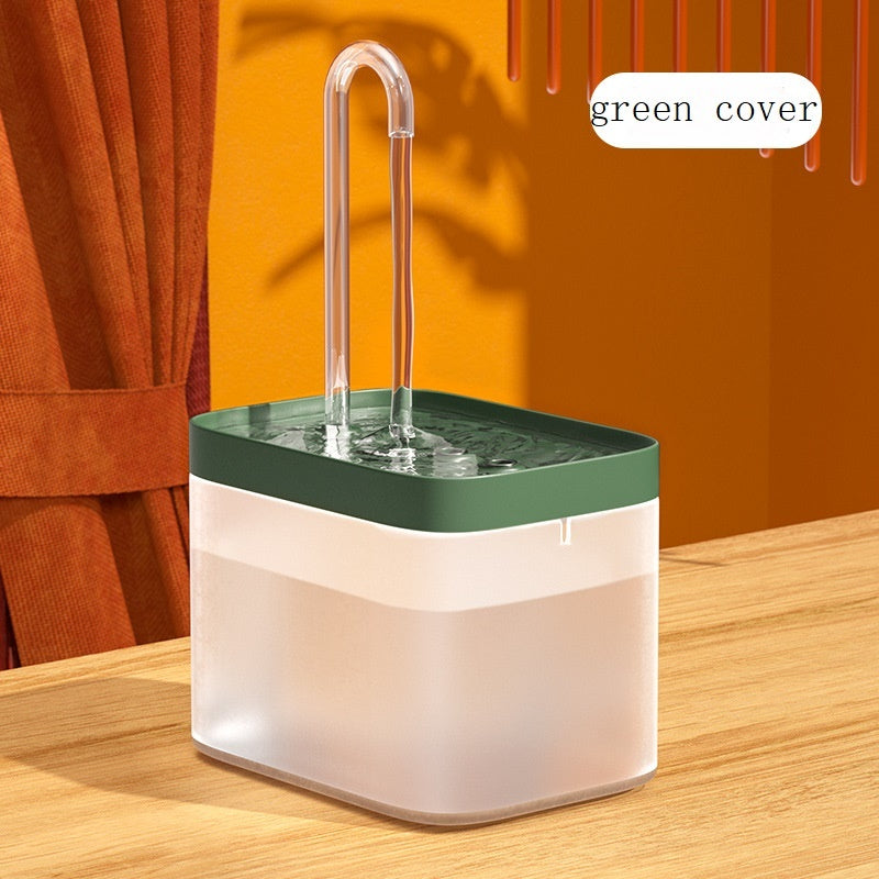 Automatic Cat Water Fountain Auto Filter USB Electric