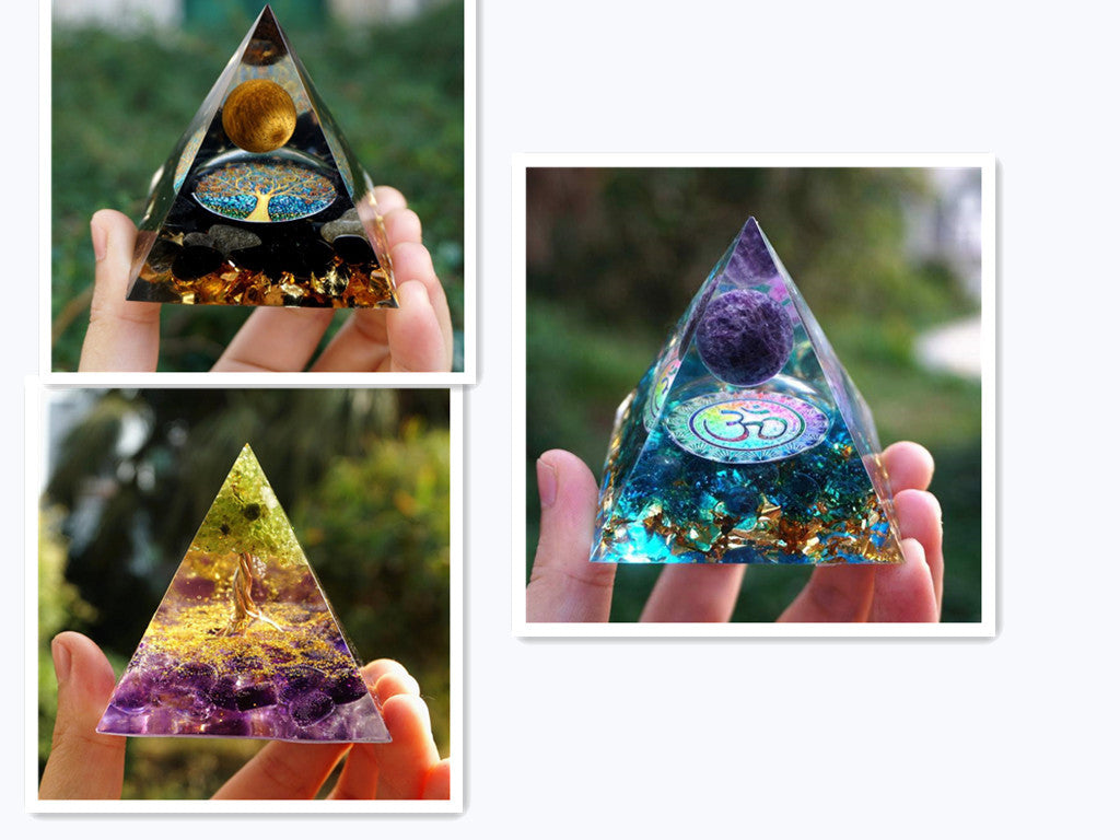 Natural Crystals Centerpiece Energy Generator