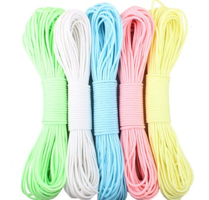 Luminous 9-core luminous rope Camping outdoor