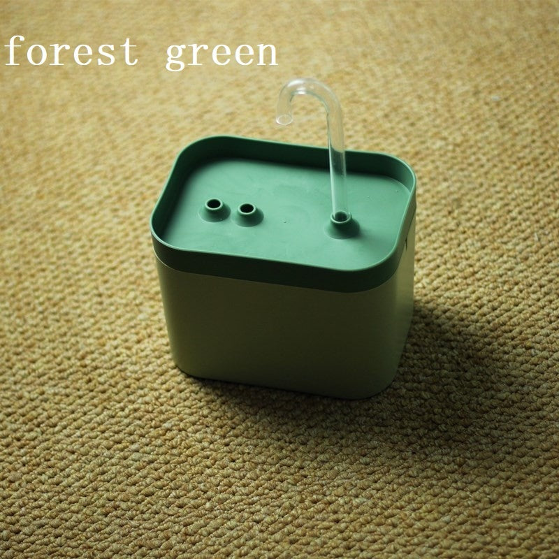 Automatic Cat Water Fountain Auto Filter USB Electric