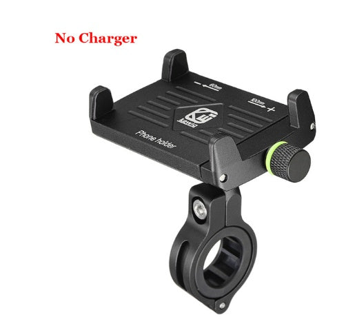 Aluminum alloy motorcycle mobile phone holder