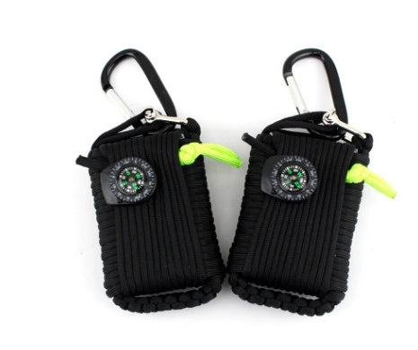 Camping bag climbing umbrella rope equipment kit