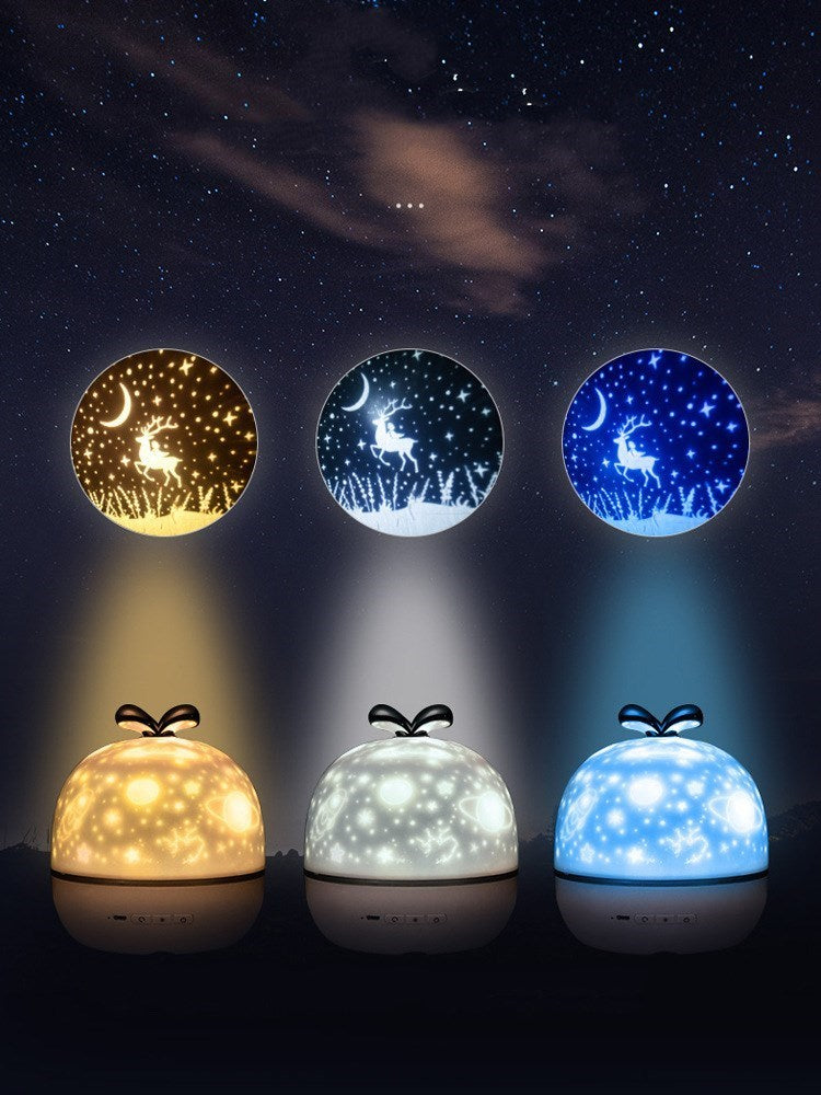 Projector Light Night with bluetooth