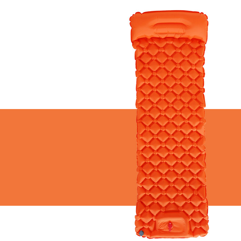 Outdoor Sleeping Pad Camping Inflatable Mattress With Pillows