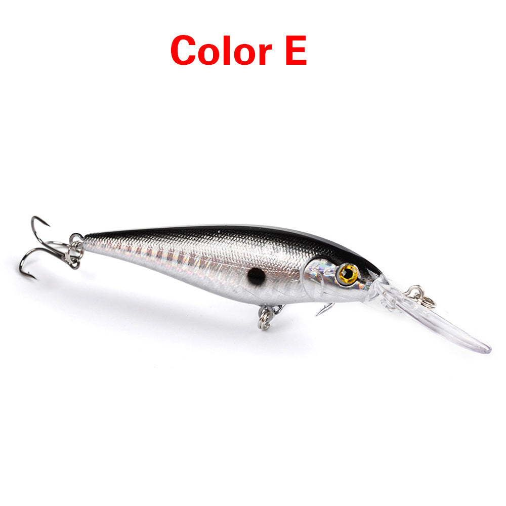 10 Style Minnow Fishing Lures Laser Hard Artificial