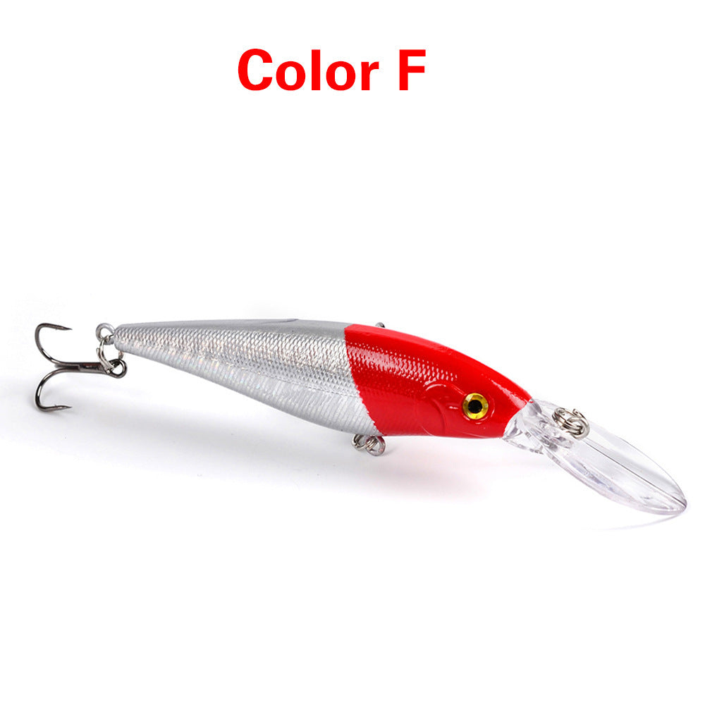 10 Style Minnow Fishing Lures Laser Hard Artificial