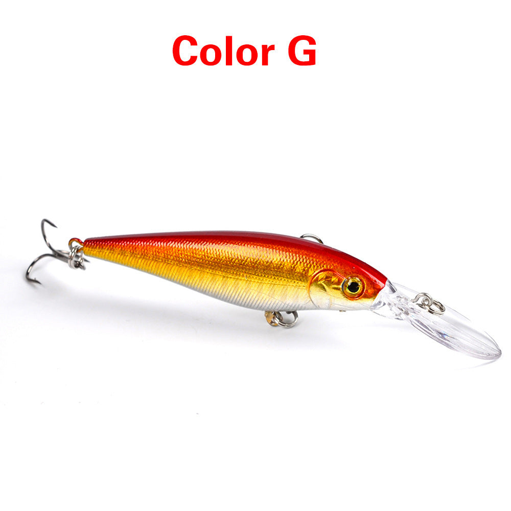10 Style Minnow Fishing Lures Laser Hard Artificial