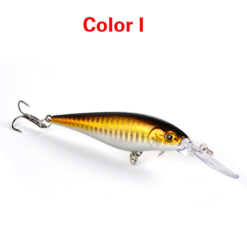 10 Style Minnow Fishing Lures Laser Hard Artificial