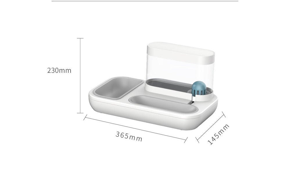 4 Style Pet Cat Bowl Dog for Cats Feeder Bowls Kitten Automatic Drinking Fountain 1.5L Capacity Puppy Feeding Water Products