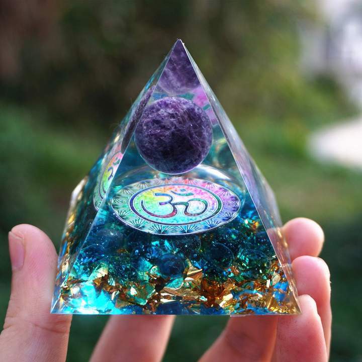 Natural Crystals Centerpiece Energy Generator