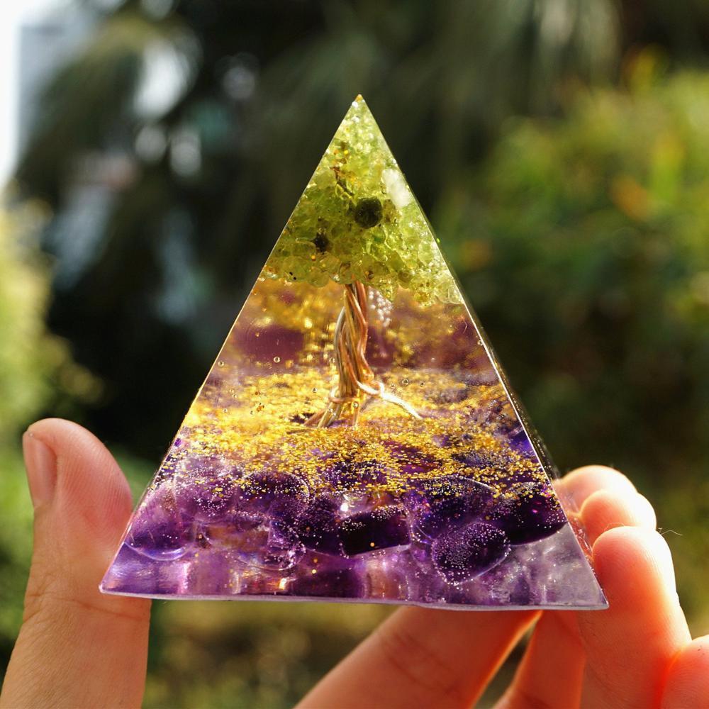 Natural Crystals Centerpiece Energy Generator