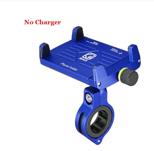 Aluminum alloy motorcycle mobile phone holder