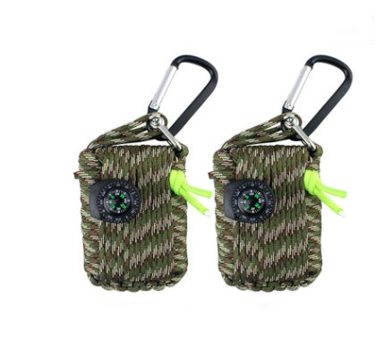 Camping bag climbing umbrella rope equipment kit