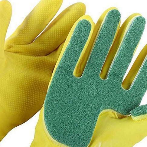 1 Pair Creative Home Washing Cleaning Gloves