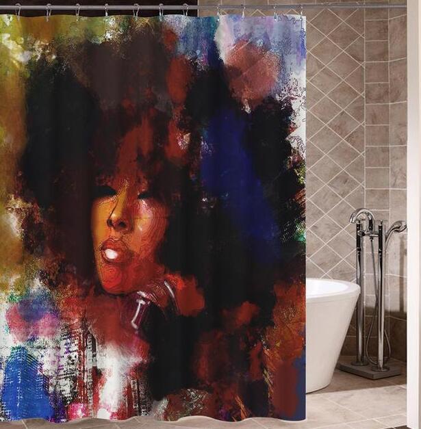 Art Design Graffiti Curtain