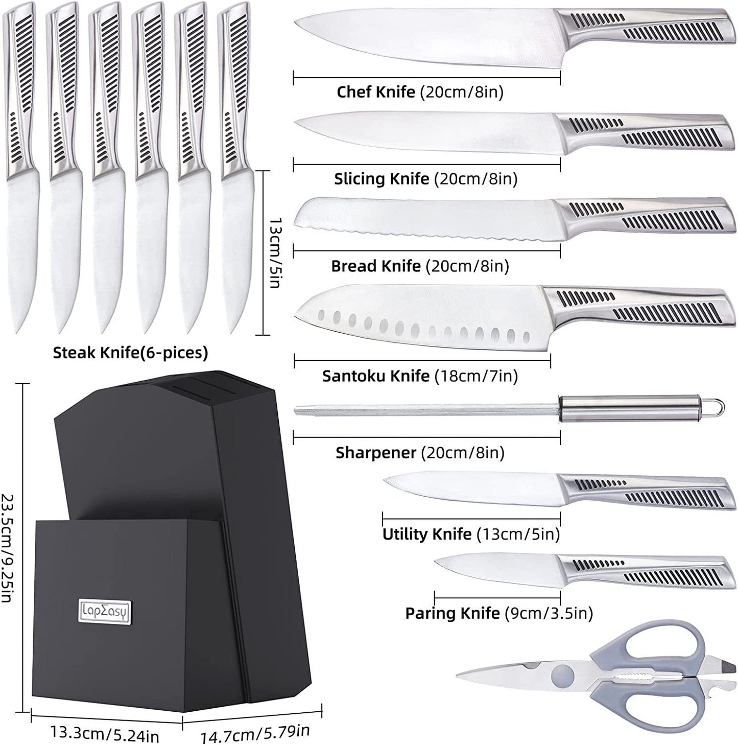 Kitchen Knife Set.