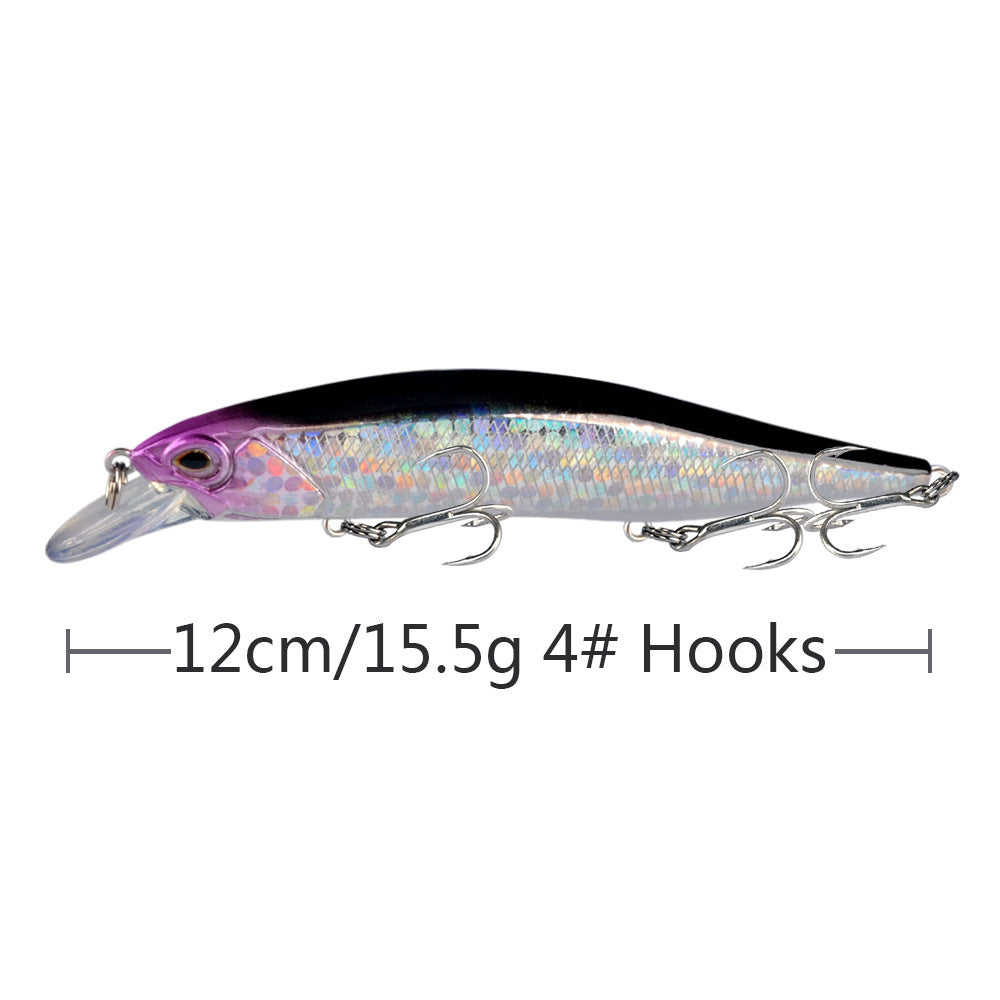 Minnow Fishing Lure 120mm 15.5g Floating Hard Bait