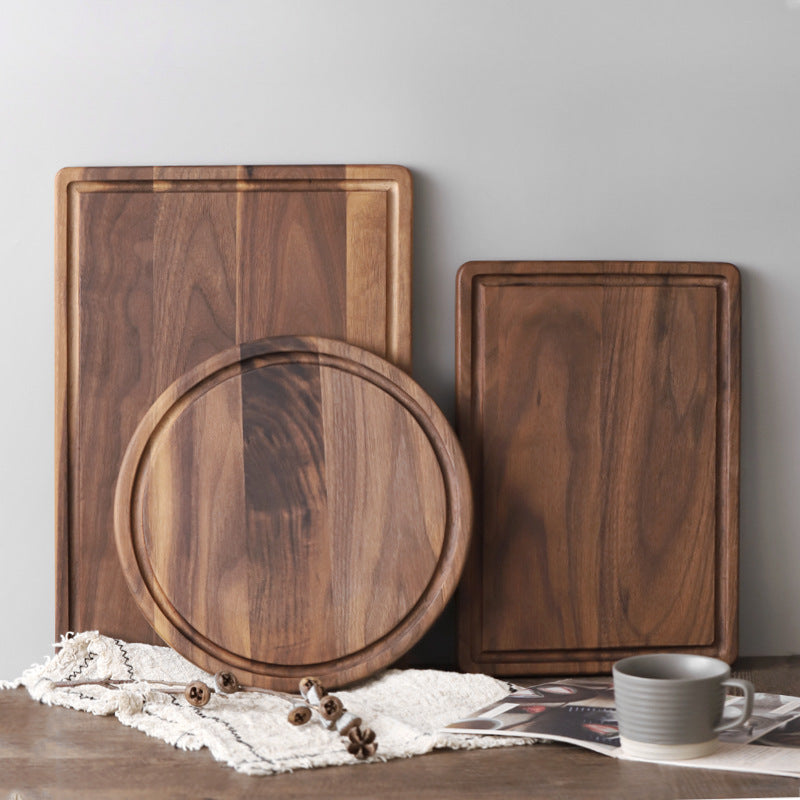 Black Wood Cutting Board