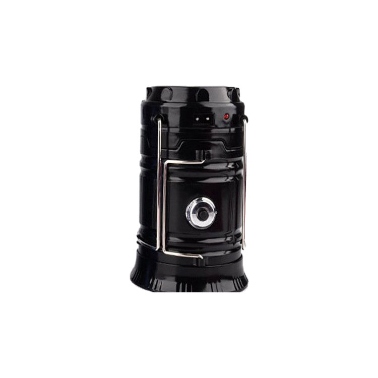 new solar charging type multifunctional telescopic camping lantern