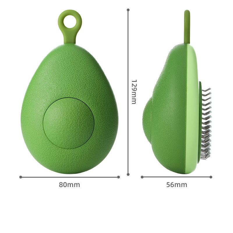 Creative Cat Grooming Comb Portable Massage Brush One-Button Remove Floating Hair