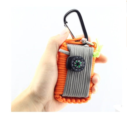 Camping bag climbing umbrella rope equipment kit