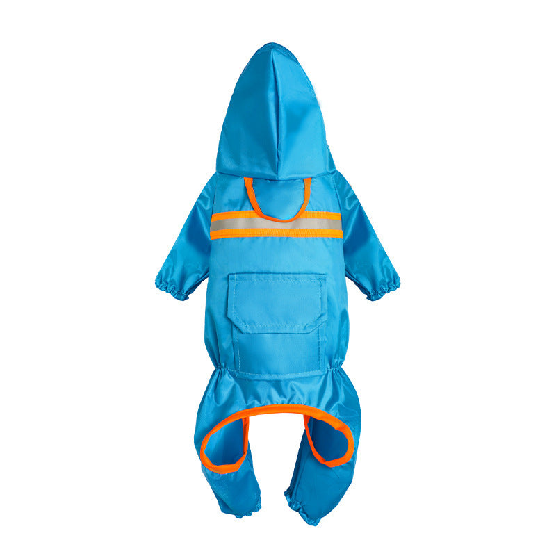 Pet Reflective Raincoat .