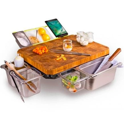 Vegetable Kitchen Cutting Board With Storage Box