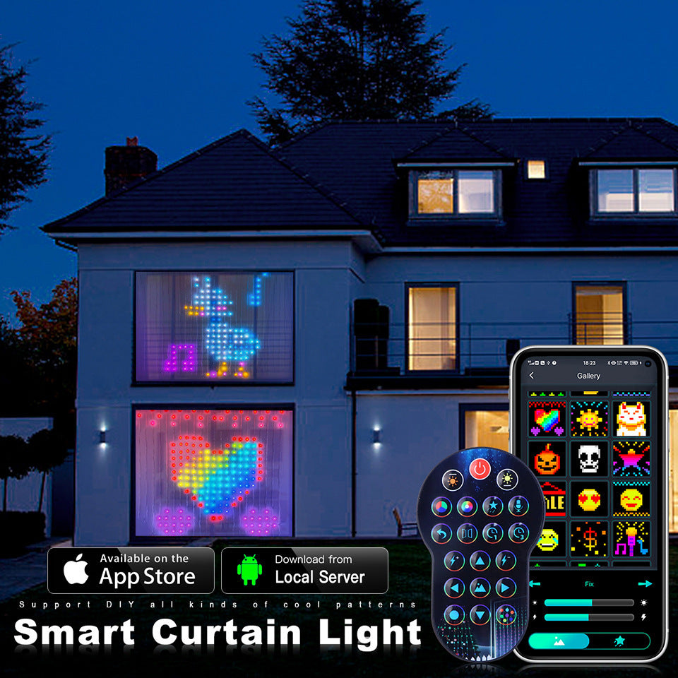 Smart LED RGB Curtain