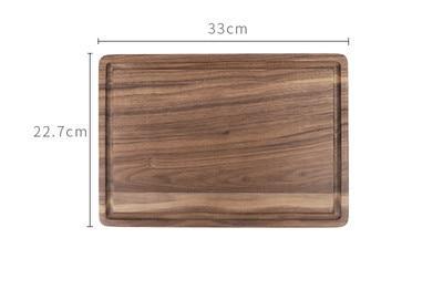 Black Wood Cutting Board