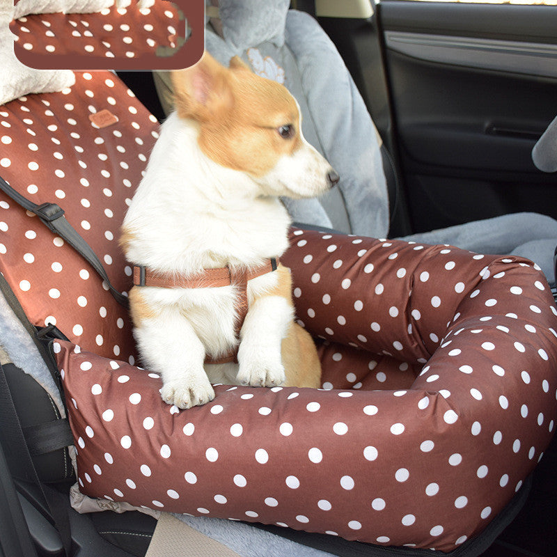 Car Kennel Pet Travel Car Seat Small And Medium-sized Dog