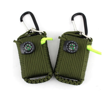 Camping bag climbing umbrella rope equipment kit