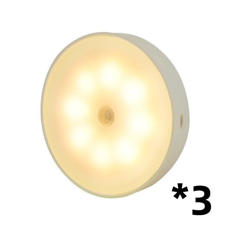 Usb Rechargeable Motion Sensor Light Wireless LED