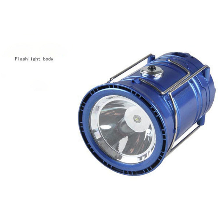 new solar charging type multifunctional telescopic camping lantern