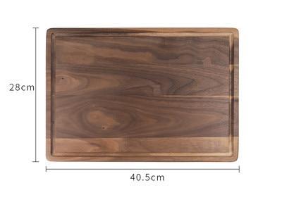 Black Wood Cutting Board