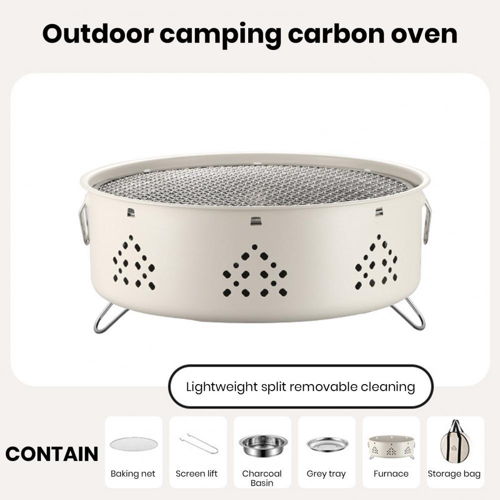 Detachable Split Installation Grill Portable Stainless