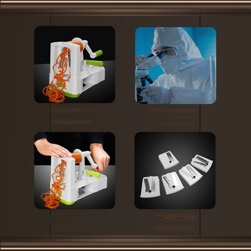 Kitchen Hand-operated Multi-Functional Cutter