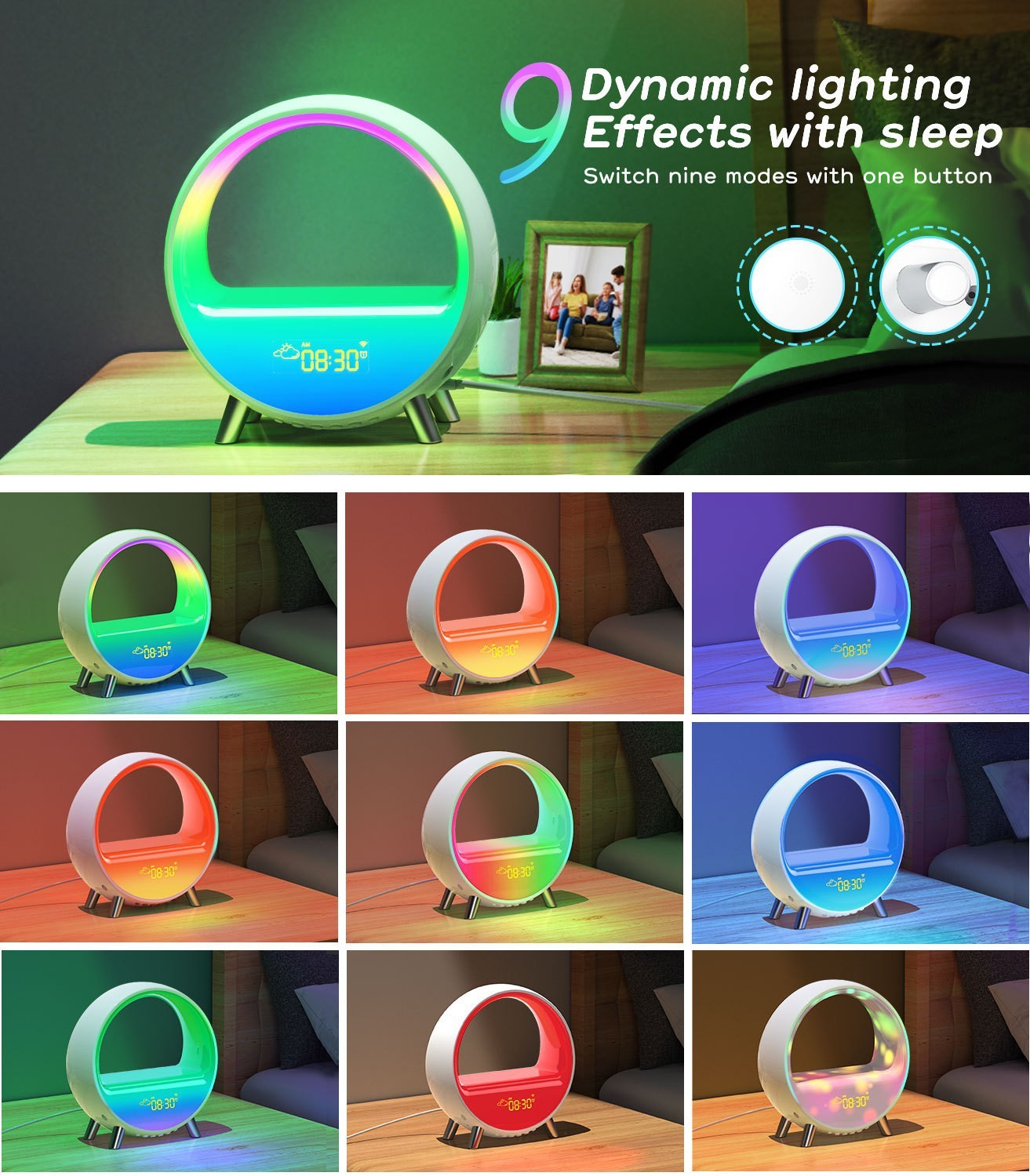Atmosphere Lamp Bluetooth Speaker