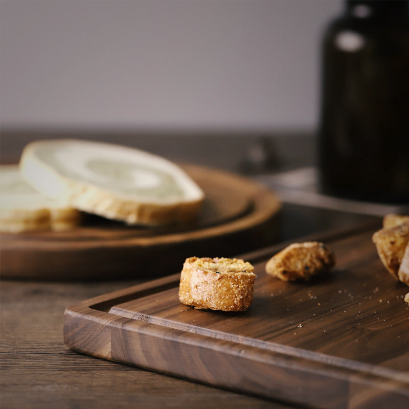 Black Wood Cutting Board