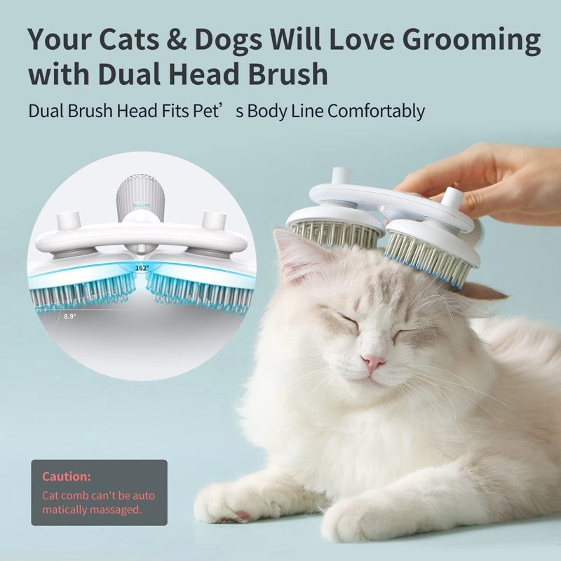 Pet Cat Brush Dog Slicker Brush Double-headed .