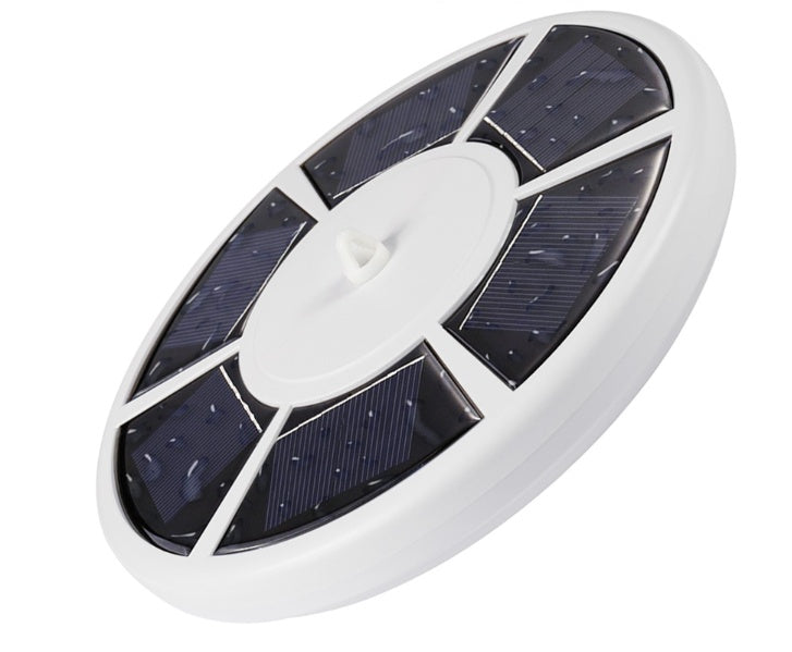 With hook outdoor solar flagpole lamp flag light