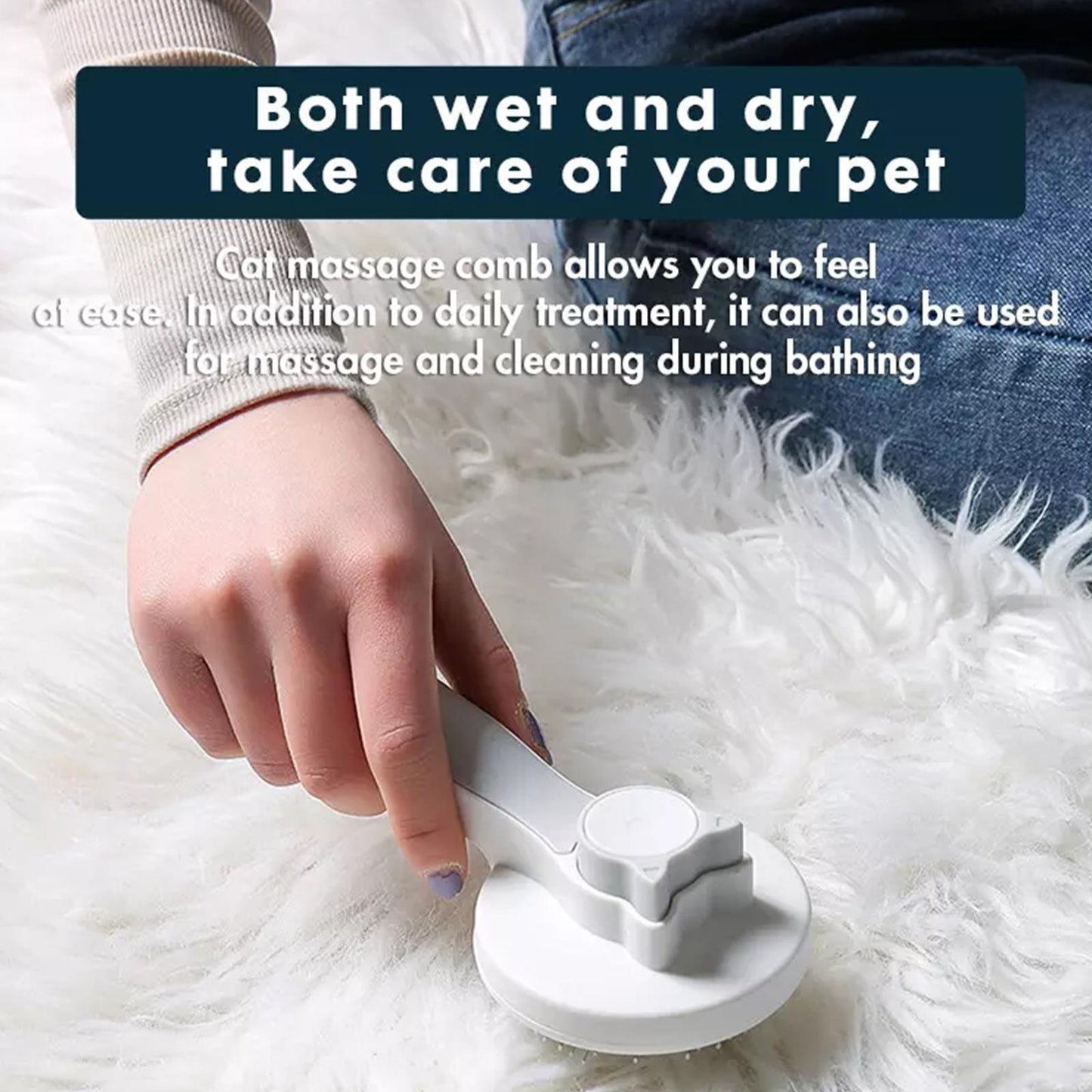 Pet Self Cleaning Cat Brushes