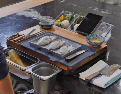 Vegetable Kitchen Cutting Board With Storage Box