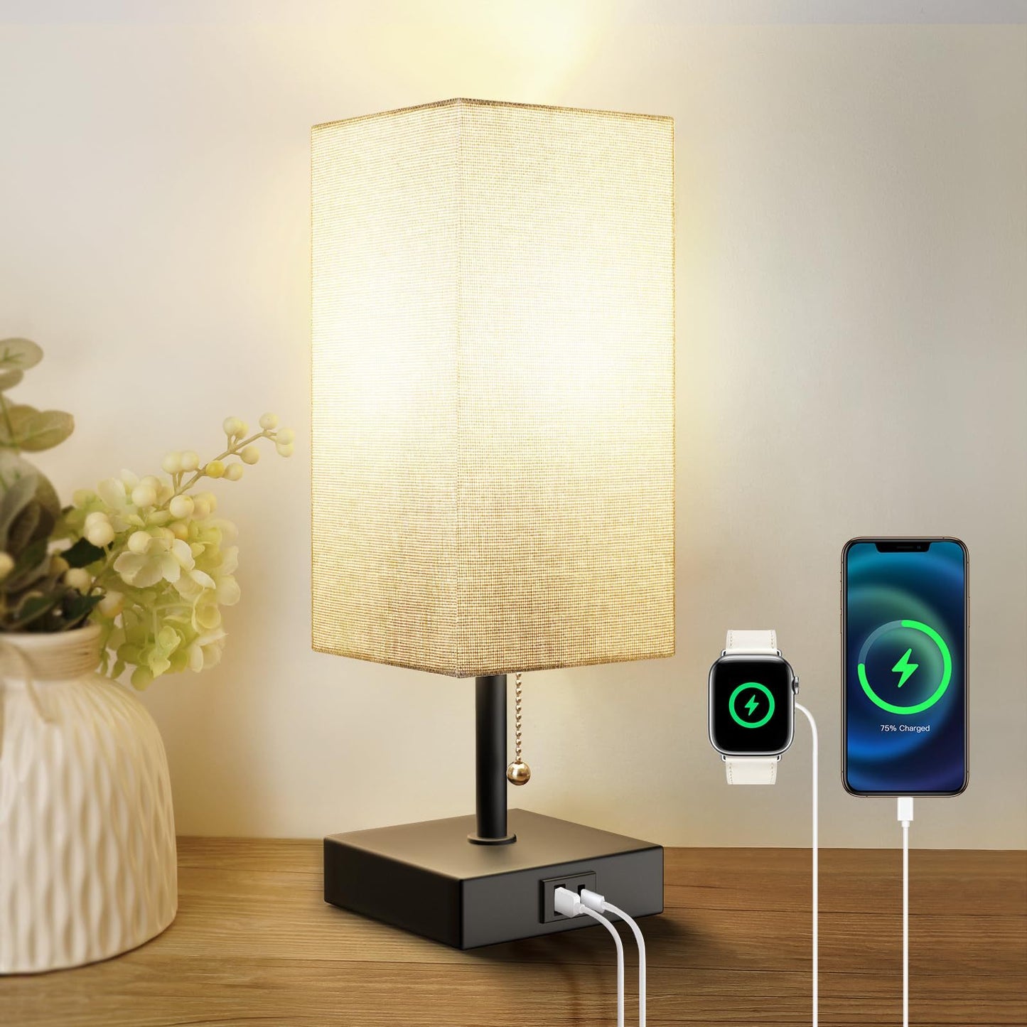 Table Lamp With 3 Levels Brightness