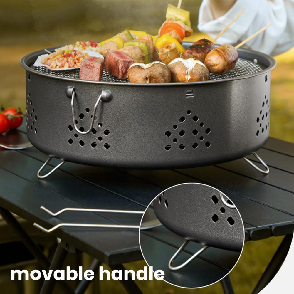 Detachable Split Installation Grill Portable Stainless