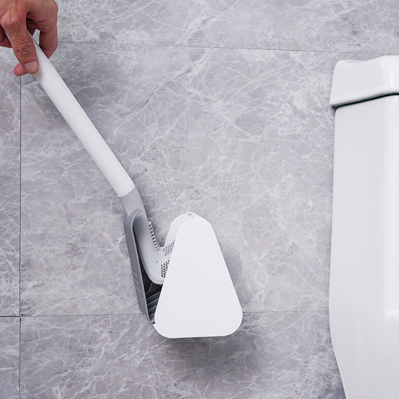 Golf Toilet Brush Soft Rubber Long Handle Without Dead Angle