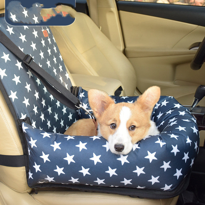 Car Kennel Pet Travel Car Seat Small And Medium-sized Dog