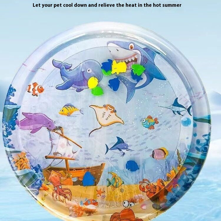 Summer Cooling Pet Water Bed .