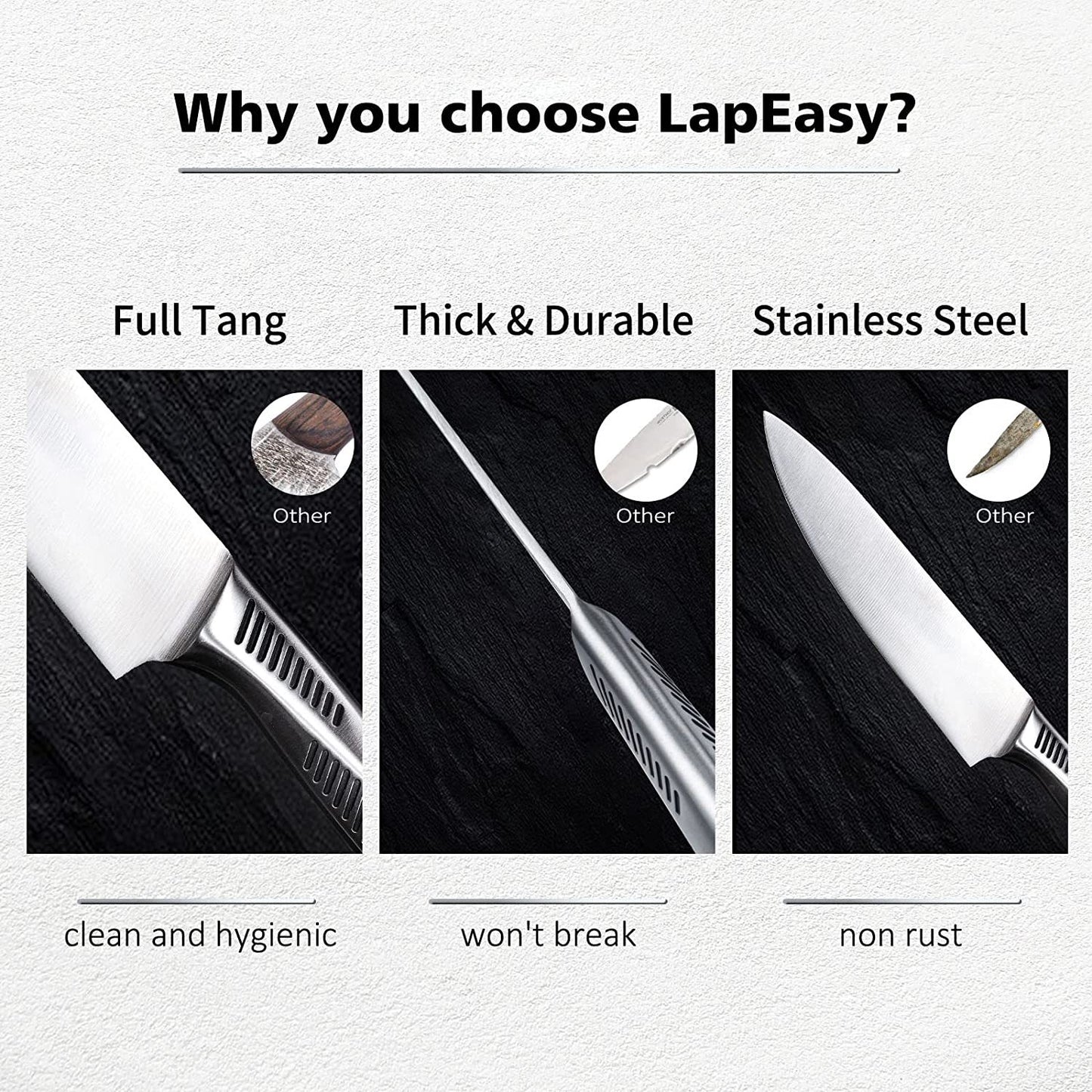 Kitchen Knife Set.
